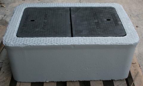 C.H. 2” Concrete Meter Box